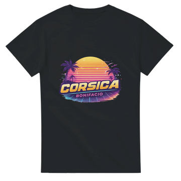 T-shirt sunset retro Corsica ❤️