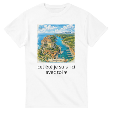 T-shirt Bonifacio personnalisable ❤️