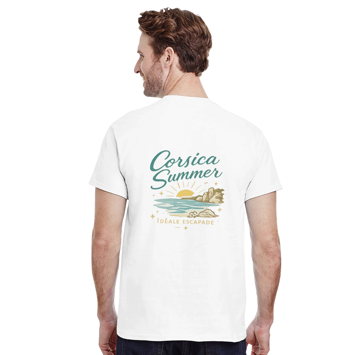 T-shirt plage Corsica ❤️