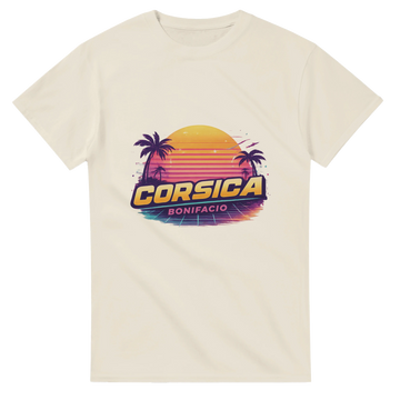 T-shirt sunset retro Corsica ❤️